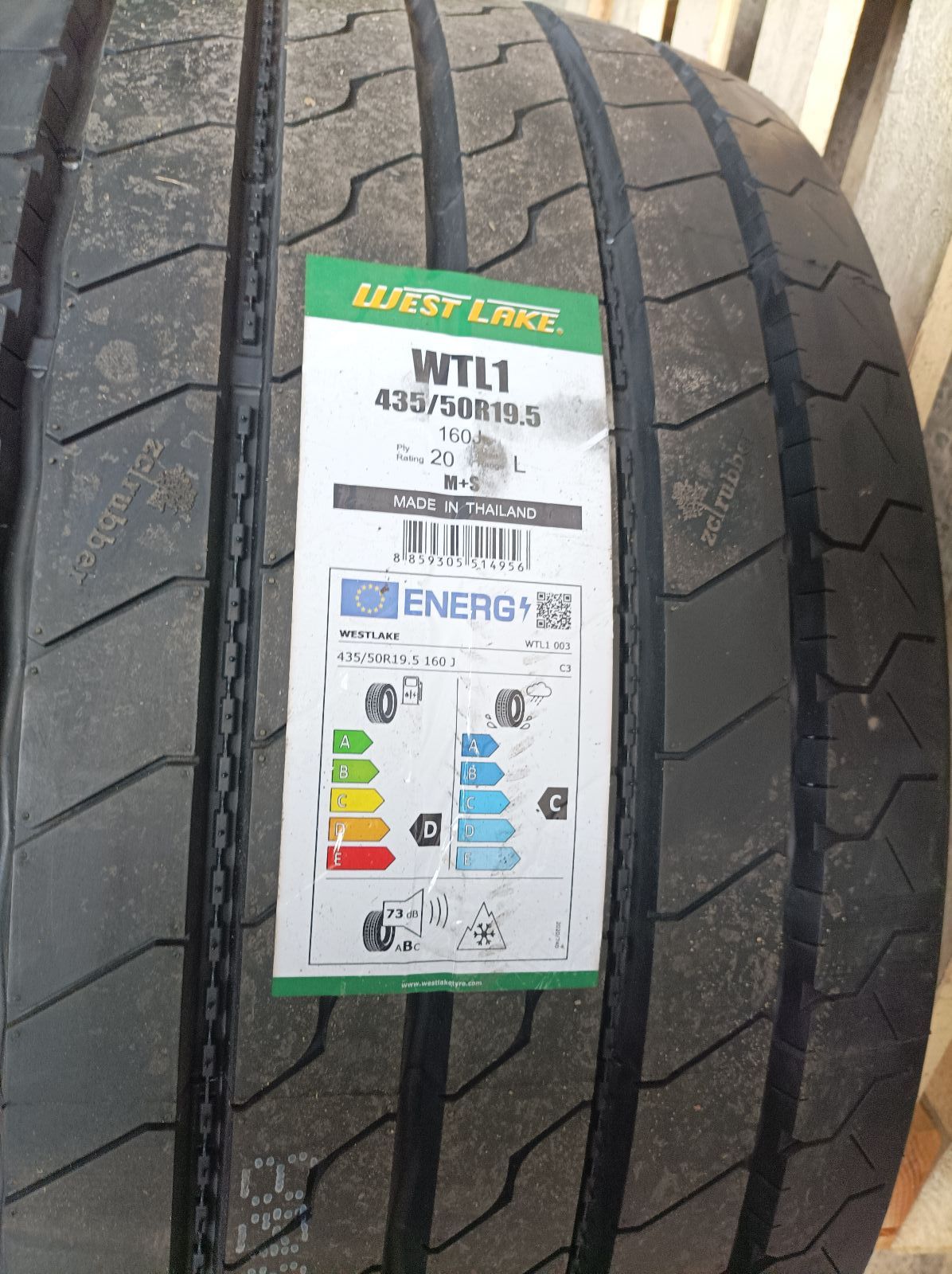 etykieta specyfikacji opon